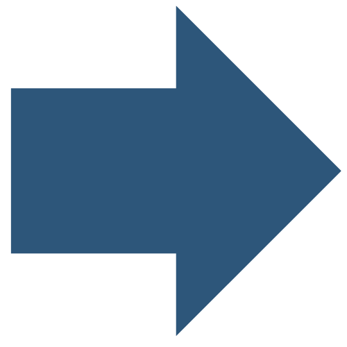 big blue down arrow